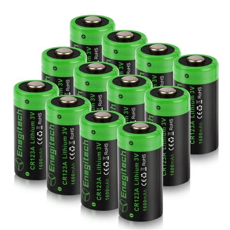 C123A lithium batteries