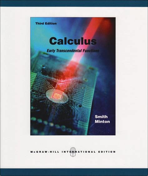 CALCULUS EARLY TRANSCENDENTAL FUNCTIONS 4TH EDITION SMITH MINTON Ebook PDF