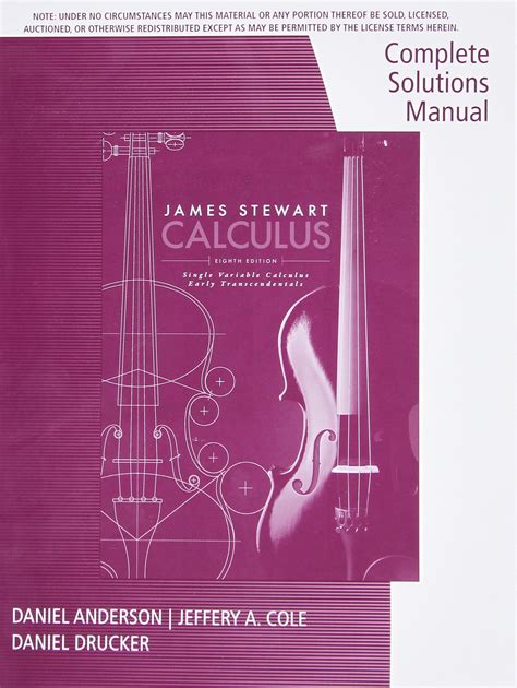 CALCULUS JAMES STEWART INTERNATIONAL EDITION SOLUTIONS MANUAL Ebook Kindle Editon