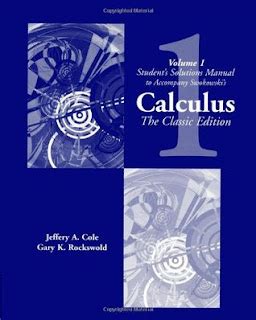 CALCULUS SWOKOWSKI SOLUTION MANUAL 6TH EDITION Ebook PDF