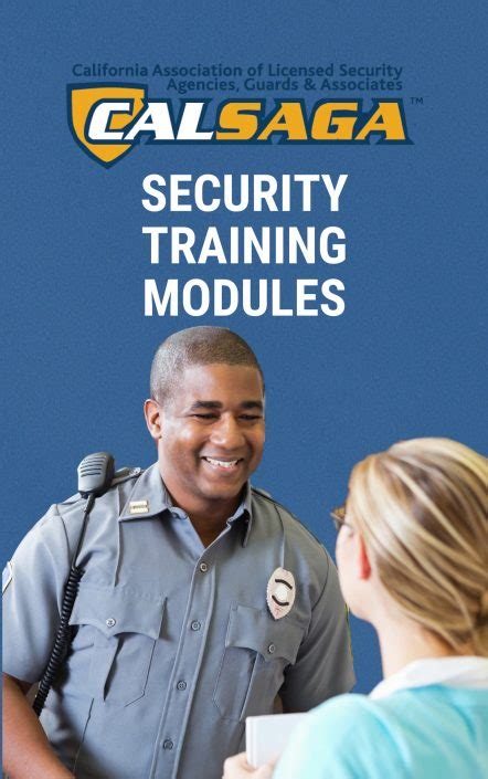 CALSAGA SCHOOL SECURITY OFFICER TRAINING MANUALS Ebook Kindle Editon