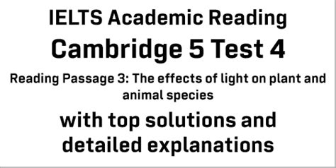 CAM 5 Test 4 Reading Answers: Ultimate Guide