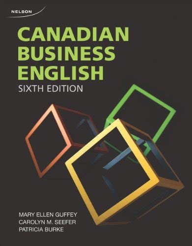 CANADIAN BUSINESS ENGLISH SIXTH EDITION Ebook Epub