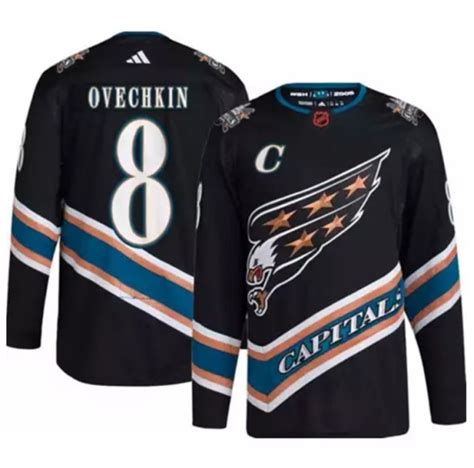 CAPITALS BLACK JERSEY