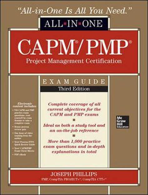 CAPM/PMP Project Management Certification All-In-One Exam Guide 3rd Edition Reader