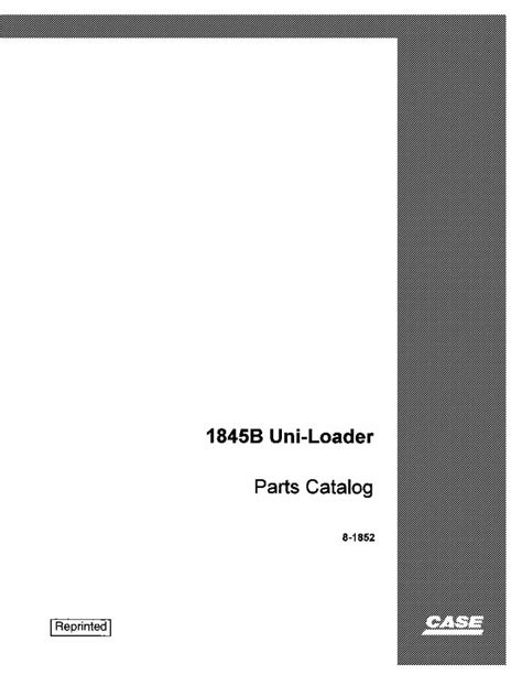 CASE 1845B SERVICE MANUAL Ebook Epub