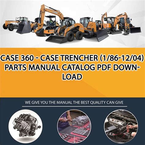 CASE 360 TRENCHER REPAIR MANUAL Ebook Reader