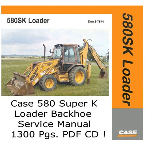 CASE 580 SUPER E BACKHOE SERVICE MANUAL Ebook Epub