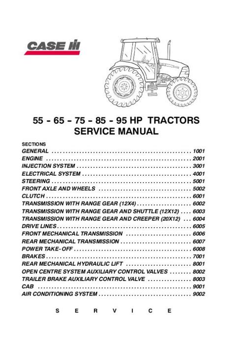 CASE JX55 SERVICE MANUAL Ebook Doc