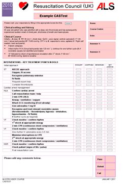 CASTEST SCENARIOS FOR ALS Ebook Doc