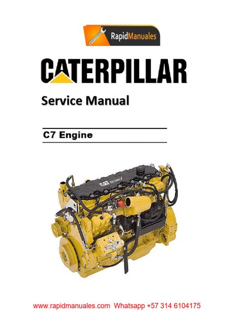 CAT C7 SERVICE MANUAL FREE DOWNLOAD Ebook Epub