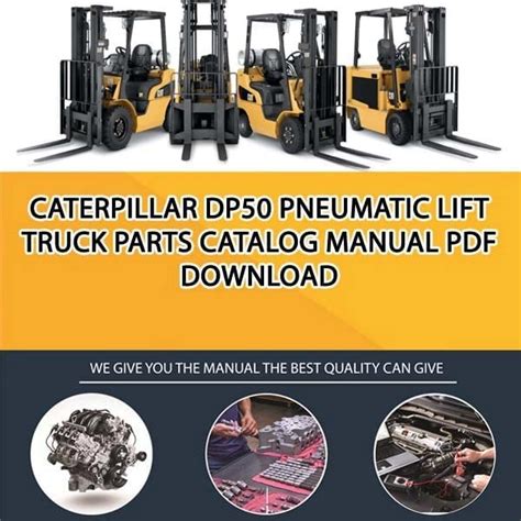 CAT DP50 FORKLIFT PARTS MANUAL Ebook Epub