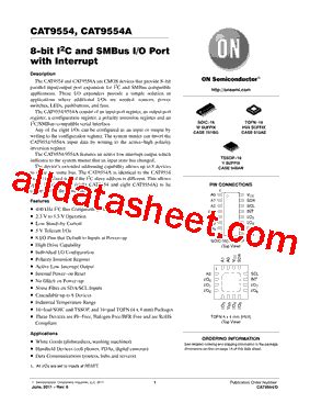 CAT9554AYI-GT2: A Comprehensive Exploration of the Versatile Microcontroller