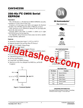 CAV24C256YE-GT3: A Comprehensive Guide to Microcontrollers