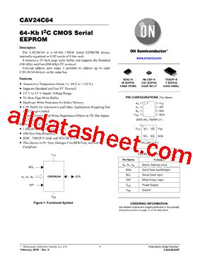 CAV24C64YE-GT3: Your Ultimate Guide to the Versatile EEPROM