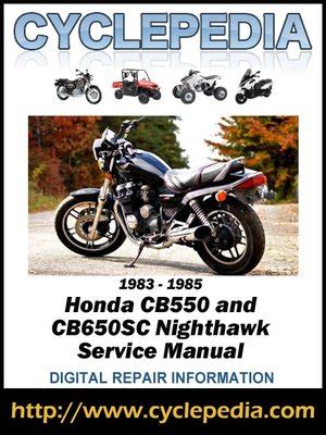 CB650SC REPAIR MANUAL PDF Ebook Kindle Editon