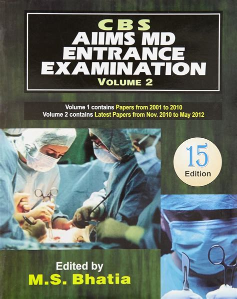 CBS Aiims Md Entrance Examination Epub