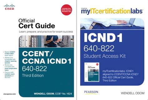 CCENT CCNA ICND1 640-802 Official Cert Guide with MyITCertificationlab Bundle v59 Reader