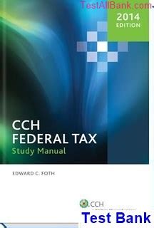 CCH FEDERAL TAXATION 2014 SOLUTIONS MANUAL Ebook Kindle Editon