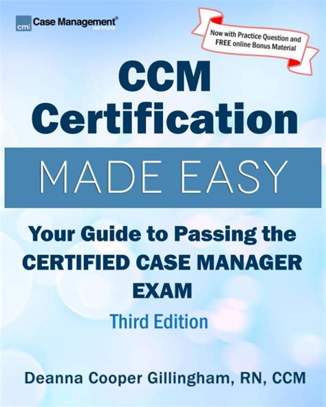 CCM Certification Made Easy Your Guide to Passing the Certified Case Manager Exam PDF