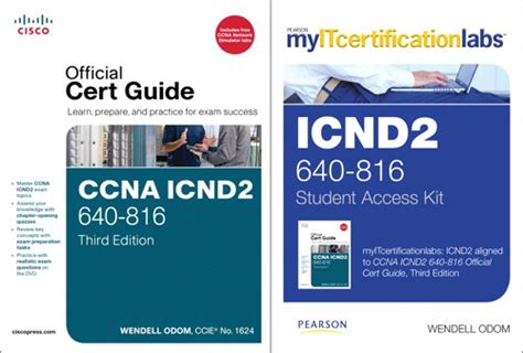 CCNA ICND2 Official Cert Guide with MyITCertificationlab Bundle 640-816 v59 Doc