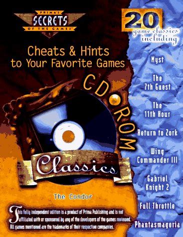 CD-ROM Classics Cheats and Hints to Your Favorite Games Secrets of the Games Series Epub