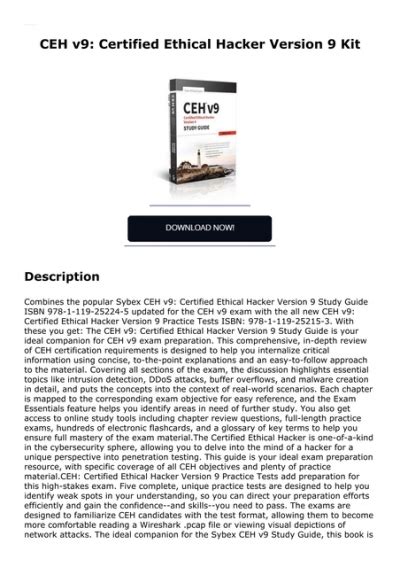 CEH v9 Certified Ethical Hacker Version 9 Kit Epub