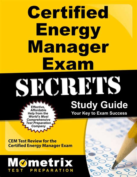 CERTIFIED ENERGY MANAGER EXAM SECRETS STUDY GUIDE Ebook Epub