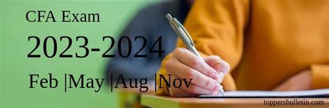 CFA Test Dates and Information for 2023 and Beyond