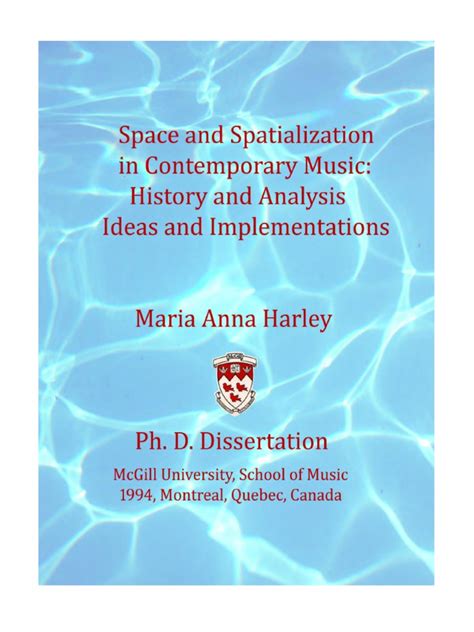 CHAPTER III MUSIC IN SPACE AND THE IDEA OF SPATIALIZATION pdf PDF