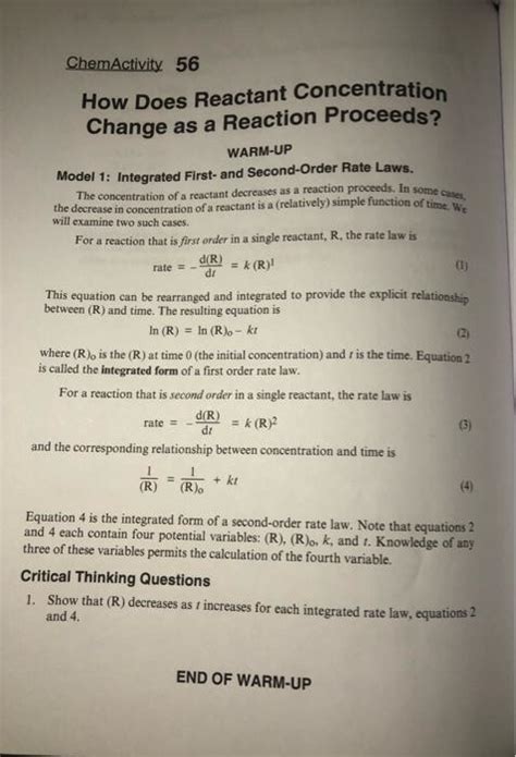 CHEMACTIVITY 56 ANSWERS Ebook Reader