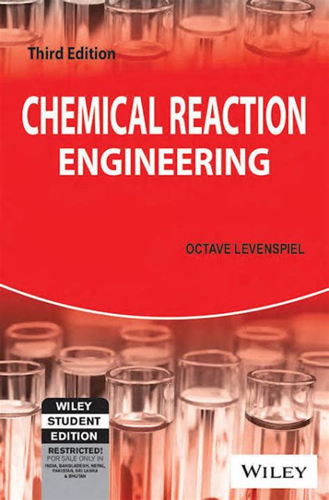 CHEMICAL REACTION ENGINEERING LEVENSPIEL SOLUTION MANUAL PDF Ebook Kindle Editon