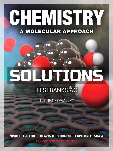 CHEMISTRY A MOLECULAR APPROACH 2ND EDITION SOLUTIONS MANUAL Ebook Kindle Editon