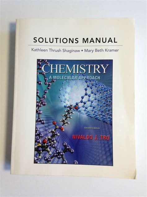CHEMISTRY A MOLECULAR APPROACH 2ND EDITION SOLUTIONS MANUAL ONLINE Ebook PDF