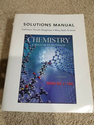 CHEMISTRY A MOLECULAR APPROACH 2ND EDITION SOLUTIONS MANUAL ONLINE Ebook PDF