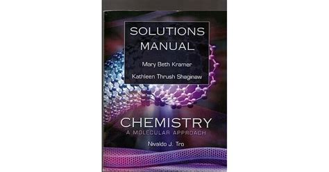CHEMISTRY A MOLECULAR APPROACH SOLUTIONS MANUAL DOWNLOAD Ebook PDF