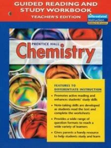 CHEMISTRY GUIDED READING AND STUDY WORKBOOK ANSWER KEY Ebook Reader