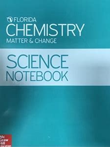 CHEMISTRY MATTER AND CHANGE NOTEBOOK ANSWER KEY Ebook Kindle Editon