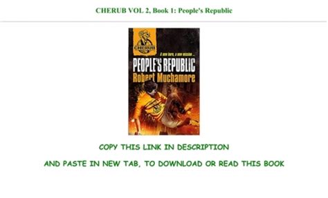 CHERUB VOL 2 Book 1 People s Republic Kindle Editon