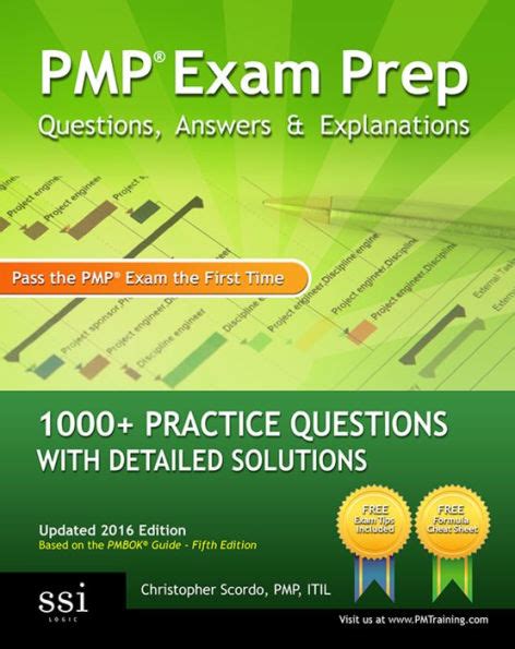 CHRISTOPHER SCORDO PMP EXAM PREP QUESTIONS FREE DOWNLOAD Ebook PDF