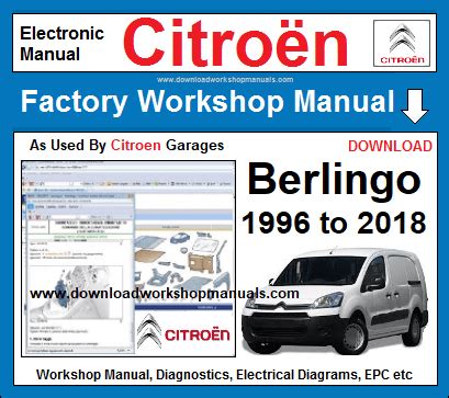 CITROEN BERLINGO PARTS MANUAL Ebook Kindle Editon