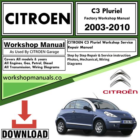 CITROEN C3 PLURIEL USER MANUAL Ebook Reader