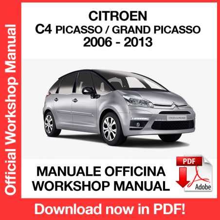 CITROEN C4 GRAND PICASSO WORKSHOP MANUAL Ebook PDF