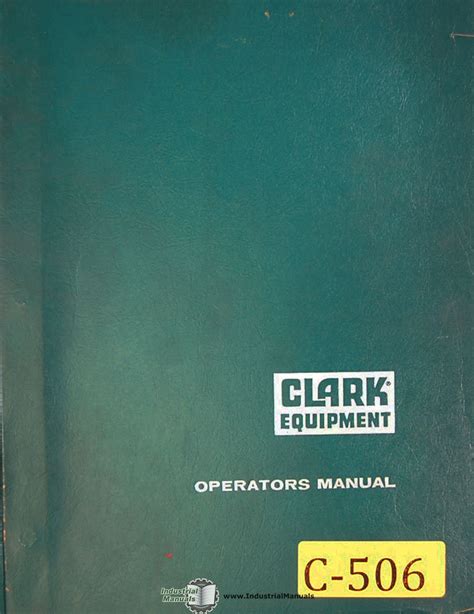 CLARK CF25 FORKLIFT MANUAL Ebook Kindle Editon