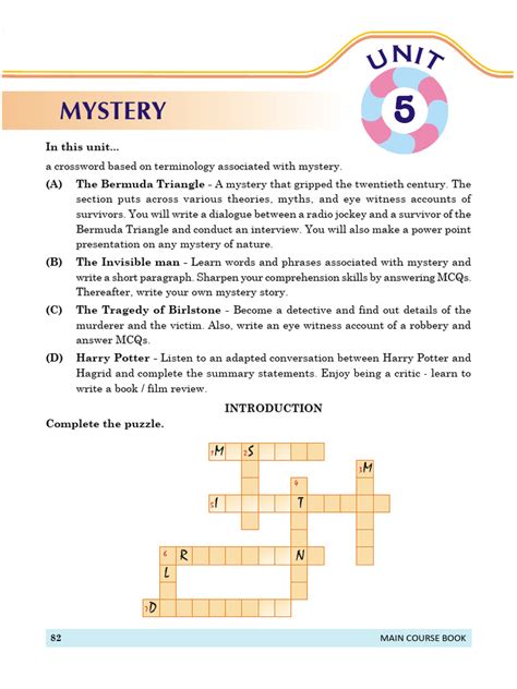 CLASS 9 ENGLISH UNIT 5 MYSTERY ANSWERS Ebook Reader