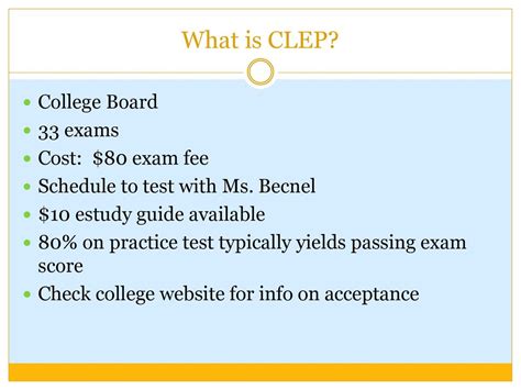 CLEP Exam Price: An Extensive Guide