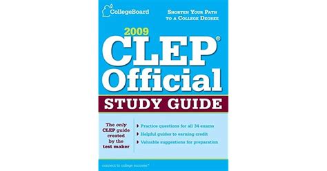 CLEP Official Study Guide 2002 Edition All-New 13th Annual Edition Doc