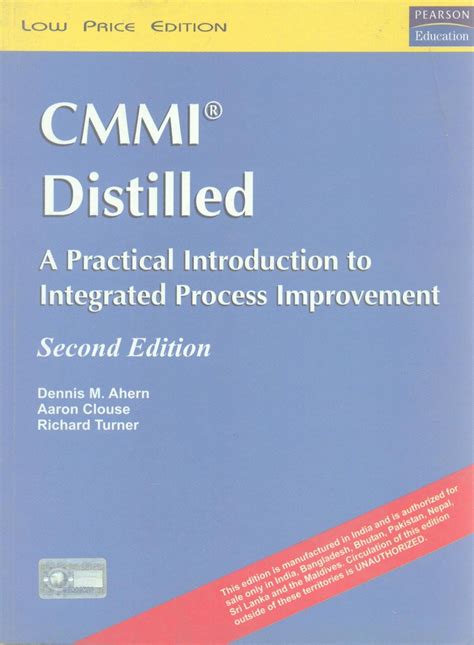 CMMI Distilled A Practical Introduction to Integrated Process Improvement 3rd Edition Reader