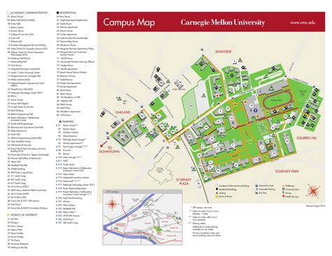 CMU Map of Campus: Your Guide to Navigating the Heart of Carnegie Mellon University