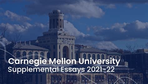CMU Supplemental Essays: A Comprehensive Guide to Captivating Your Audience
